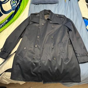 Banana Republic Classic Trench Coat - Navy (XL)